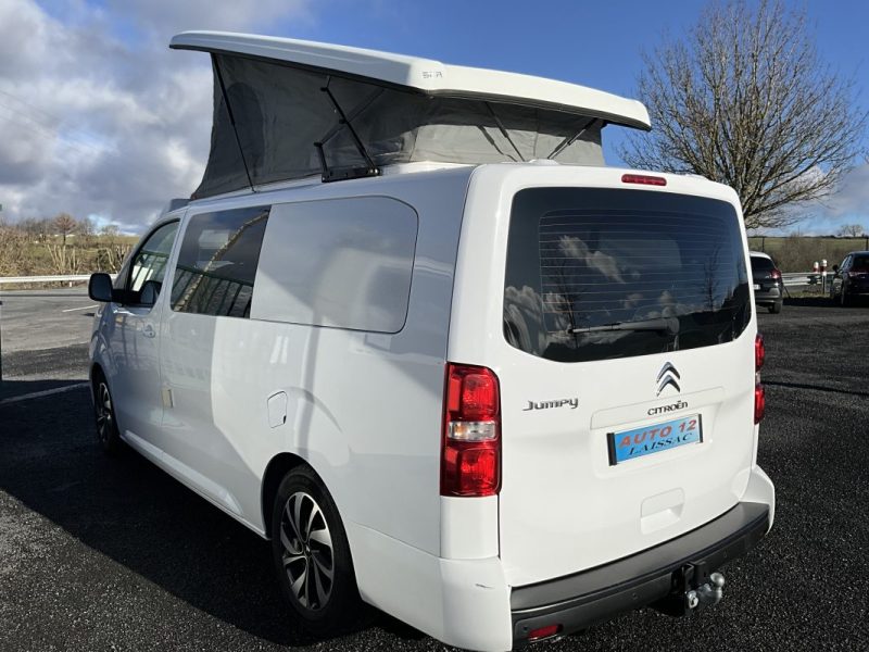 CITROEN JUMPY 2.0 BLUEHDI XL 145 CV CONFORT TOIT OUVRANT, VÉHICULE MODULABLE 3/6/9 PLACES 