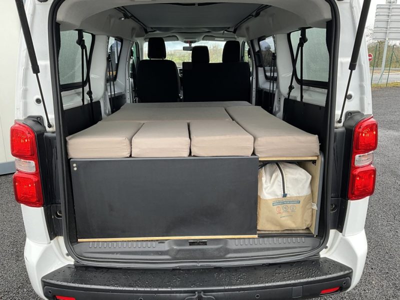 CITROEN JUMPY 2.0 BLUEHDI XL 145 CV CONFORT TOIT OUVRANT, VÉHICULE MODULABLE 3/6/9 PLACES 