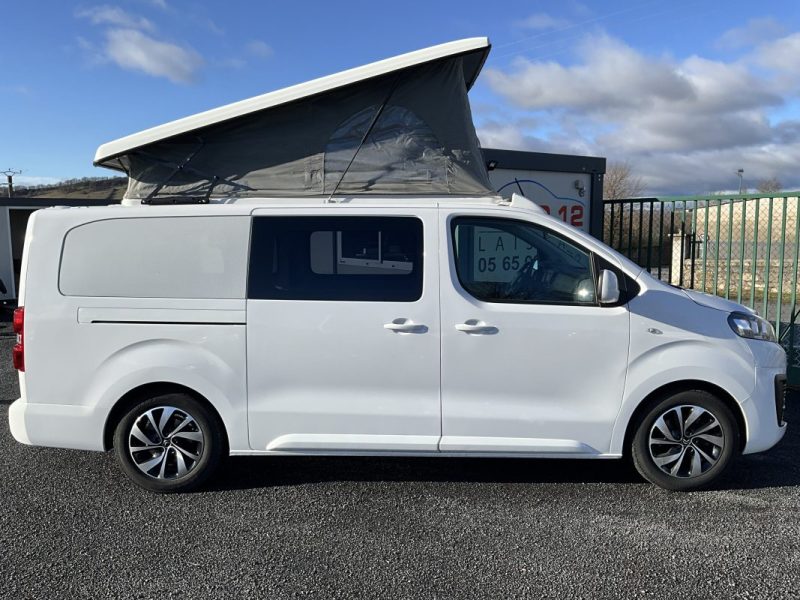 CITROEN JUMPY 2.0 BLUEHDI XL 145 CV CONFORT TOIT OUVRANT, VÉHICULE MODULABLE 3/6/9 PLACES 