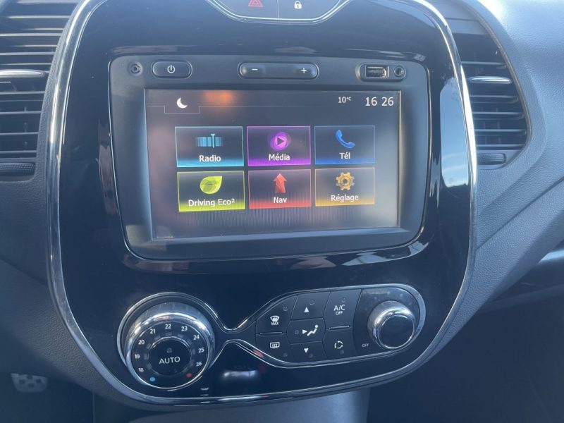 RENAULT CAPTUR INTENS 1ERE MAIN 1.2TCE 120CV CT OK CLIM GPS GARANTIE 