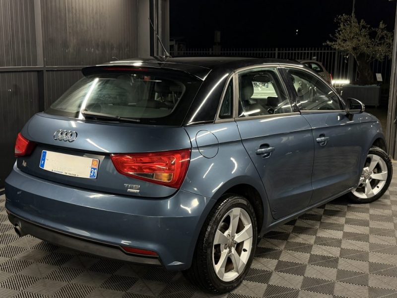 AUDI A1 PHASE 2 SPORTBACK 1.0 TFSI 95 Cv ULTRA / BOITE AUTOMATIQUE 5 PORTES - GARANTIE 1 AN