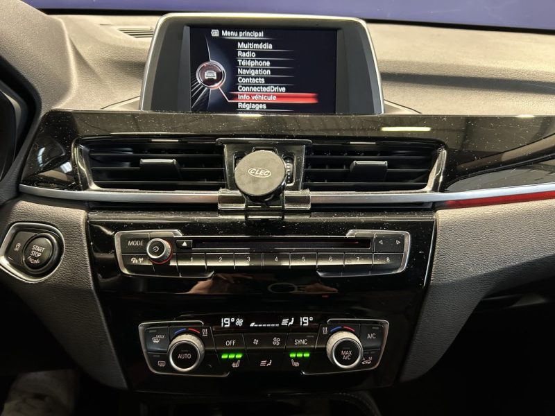 B.M.W. X1 XDRIVE20DA 190CH SPORT X-LINE CAMÉRA DE RECUL 2017