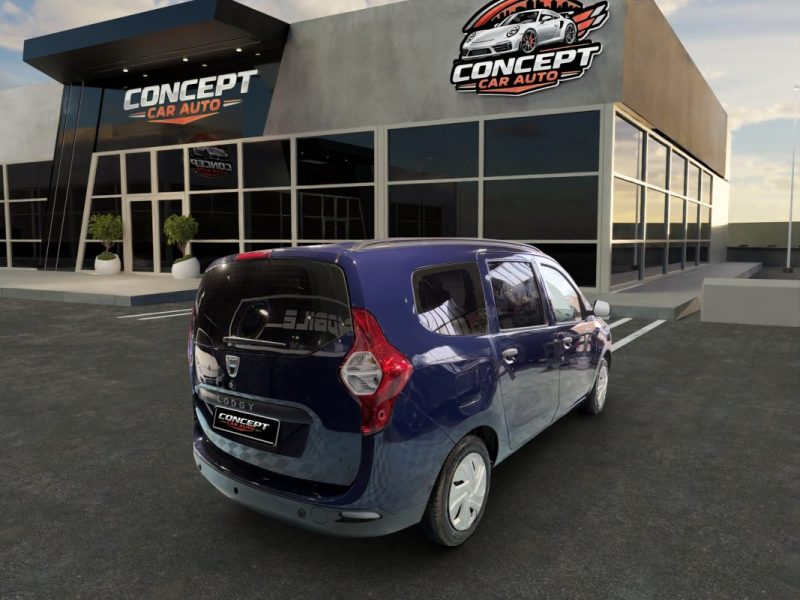 DACIA LODGY 1.6 MPI 85 5 places Silver Line GPL - 61 020Kms - Distrib ok - Premier Main - SUIVIT DAC