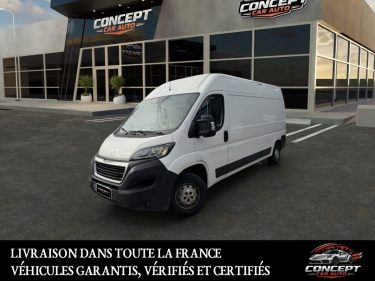 PEUGEOT BOXER FOURGON TOLE 333 L3H2 BLUEHDI 130 SS PREMIUM - 72 500Kms -TVA RECU- Suivit PEUGEOT