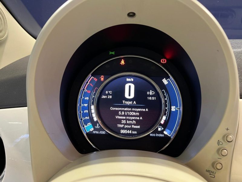 FIAT 500 0.9 8V TWINAIR 85CH S&S LOUNGE 