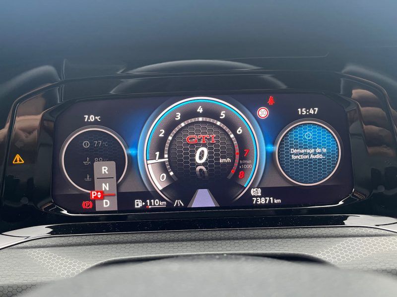 VOLKSWAGEN GOLF 8 2.0 TSI 245CH GTI DSG7 4 PNEU NEUF- DISQUE PLAQUETTE NEUVE - CT VIERGE - 6 MOIS 