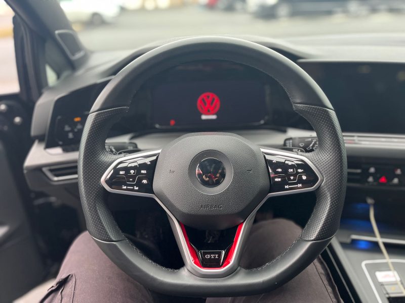 VOLKSWAGEN GOLF 8 2.0 TSI 245CH GTI DSG7 4 PNEU NEUF- DISQUE PLAQUETTE NEUVE - CT VIERGE - 6 MOIS 