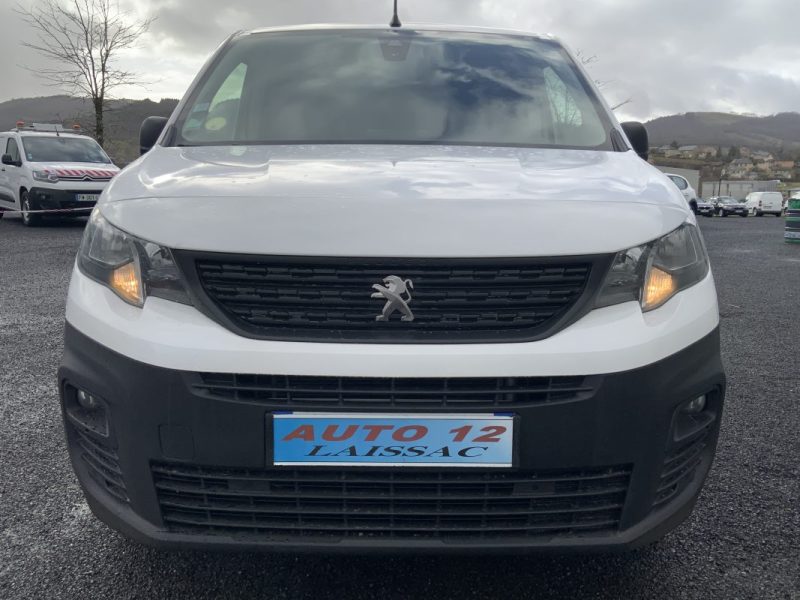 9 990€ HT PEUGEOT PARTNER 3 1.5 BLUEHDI 100 CV 1000KG ASPHALT 2021 *CAMÉRA DE RECUL