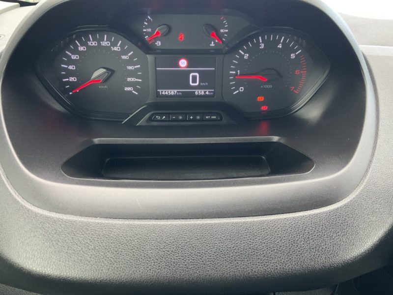 PEUGEOT PARTNER 3 1.5 BLUEHDI 100 CV ASPHALT 1000 KG 2021 *CAMÉRA DE RECUL