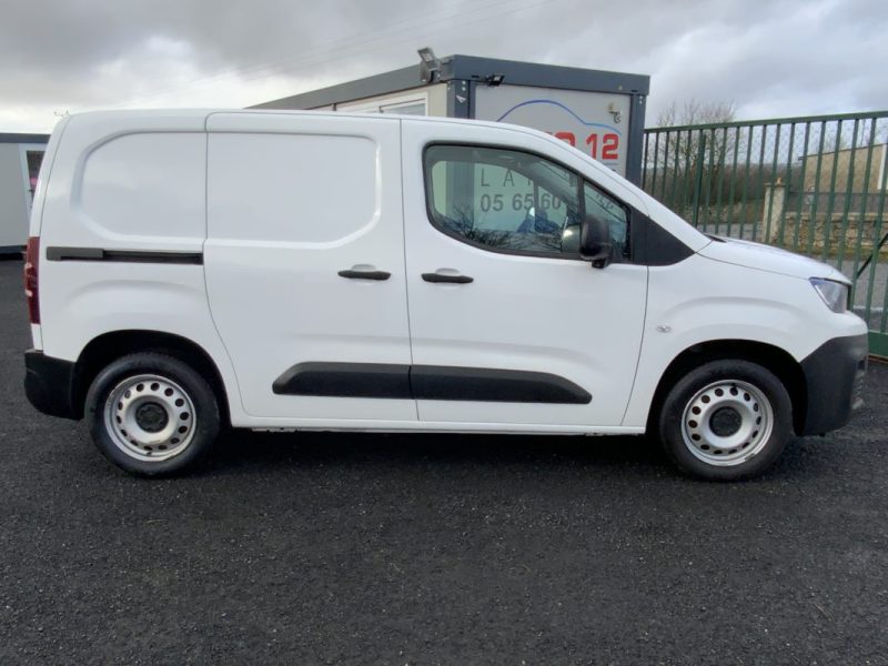 PEUGEOT PARTNER 3 1.5 BLUEHDI 100 CV ASPHALT 1000 KG 2021 *CAMÉRA DE RECUL