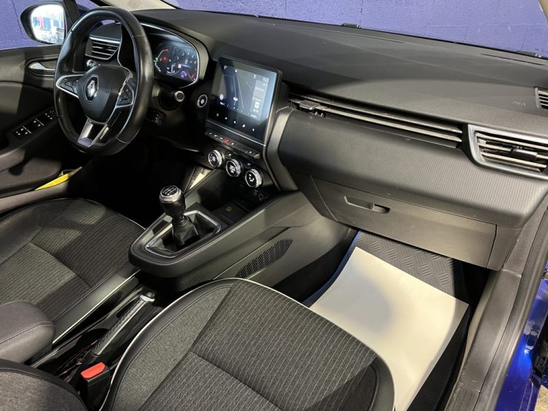 RENAULT CLIO V 1.0 TCE 100CH INTENS -  GPS - CAMERA DE RECUL - SUIVI FACTURES RENAULT -79950KM