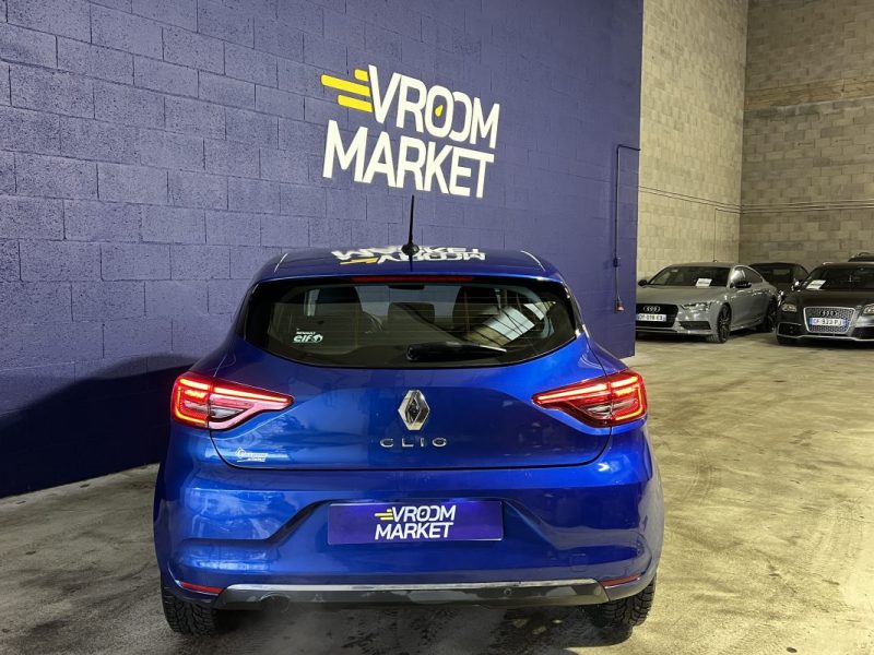 RENAULT CLIO V 1.0 TCE 100CH INTENS -  GPS - CAMERA DE RECUL - SUIVI FACTURES RENAULT -79950KM