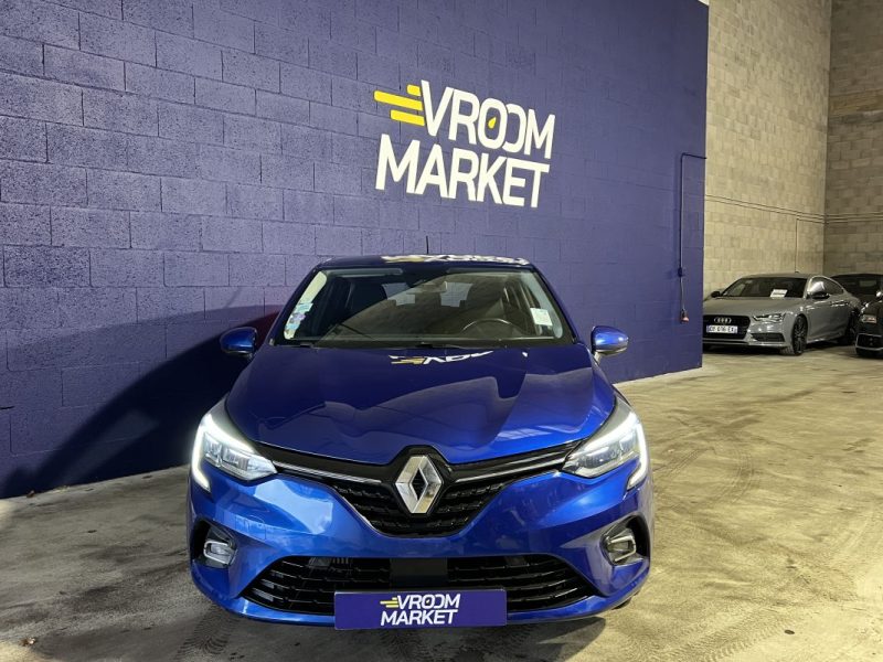 RENAULT CLIO V 1.0 TCE 100CH INTENS -  GPS - CAMERA DE RECUL - SUIVI FACTURES RENAULT -79950KM