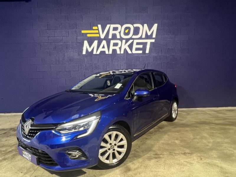 RENAULT CLIO V 1.0 TCE 100CH INTENS -  GPS - CAMERA DE RECUL - SUIVI FACTURES RENAULT -79950KM