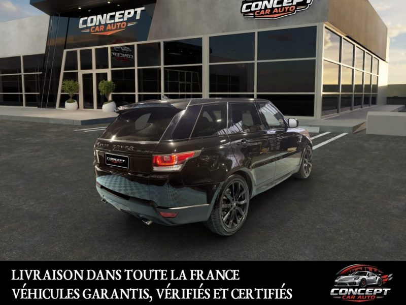 LAND ROVER RANGE ROVER SPORT Mark I SDV6 3.0L SE A - 124 004Kms - MERIDIAN - BVA - Toit Panoramique 