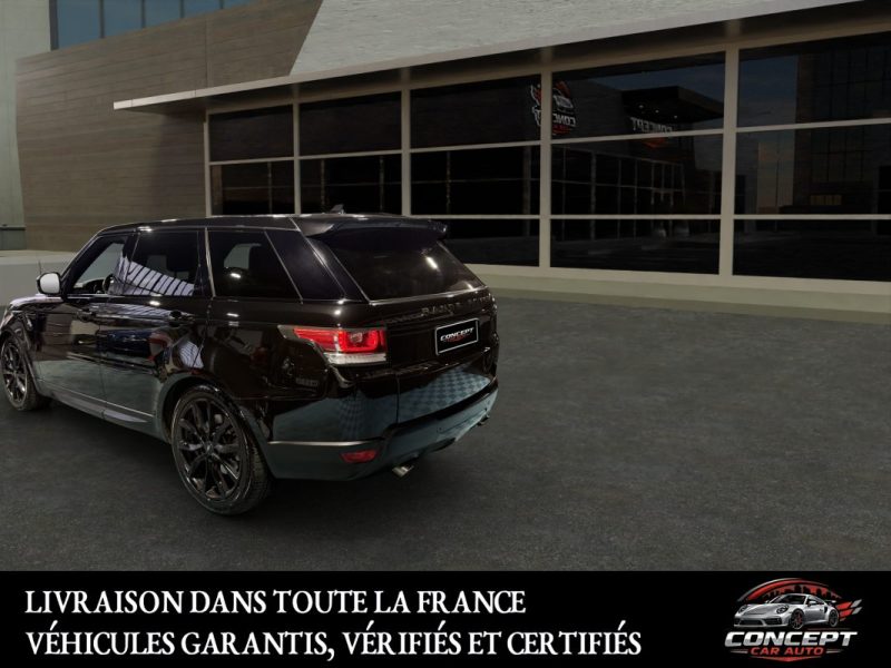 LAND ROVER RANGE ROVER SPORT Mark I SDV6 3.0L SE A - 124 004Kms - MERIDIAN - BVA - Toit Panoramique 