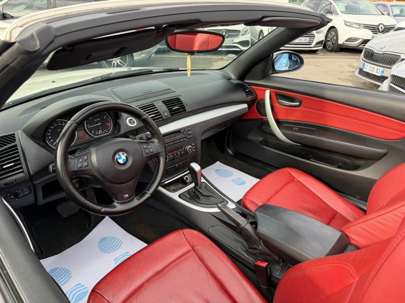 BMW SERIE 1 E88 120D 163CH SPORT BVA CABRIOLET GARANTIE