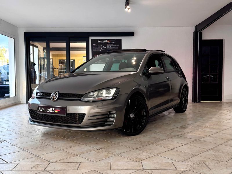 Volkswagen Golf 7 GTD 2.0 TDI 184ch DSG6 – Toit Pano – Camera de recul – Garantie 12 mois