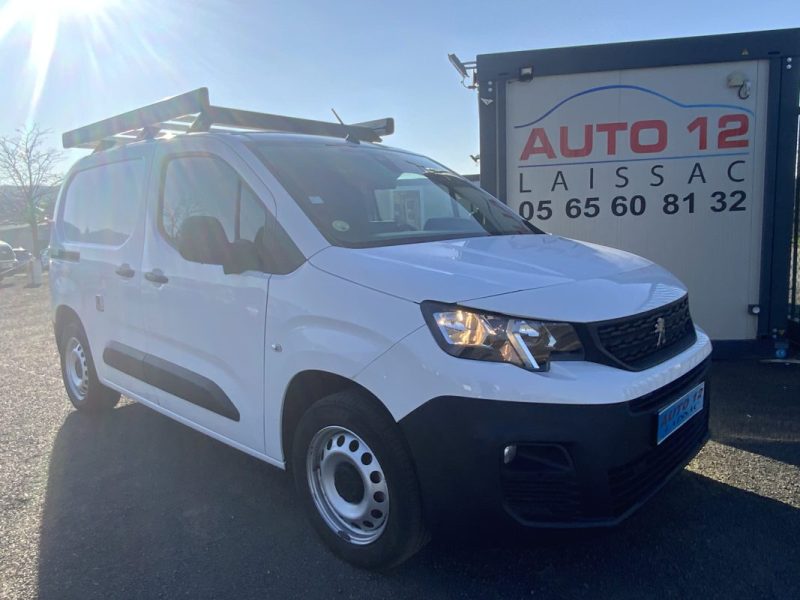 PEUGEOT PARTNER 1.5 BLUEHDI 100 CV ASPHALT 1000KG * CAMÉRA DE RECUL + GALERIE AVEC ROULEAU