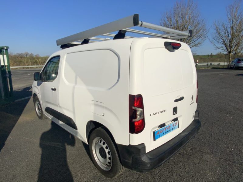 PEUGEOT PARTNER 1.5 BLUEHDI 100 CV ASPHALT 1000KG * CAMÉRA DE RECUL + GALERIE AVEC ROULEAU