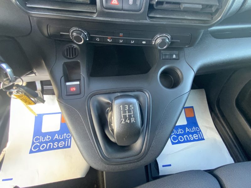 PEUGEOT PARTNER 1.5 BLUEHDI 100 CV ASPHALT 1000KG * CAMÉRA DE RECUL + GALERIE AVEC ROULEAU