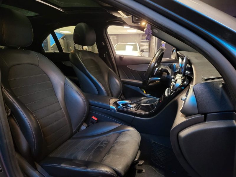 MERCEDES CLASSE C AMG LINE 200d 160cv TOIT OUVRANT - KEYLESS - BURMESTER - 360°