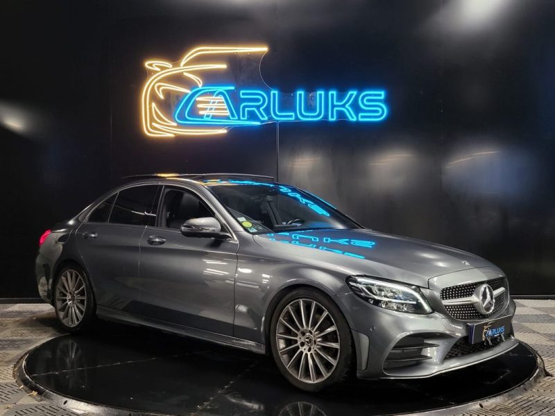 MERCEDES CLASSE C AMG LINE 200d 160cv TOIT OUVRANT - KEYLESS - BURMESTER - 360°