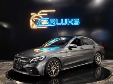 MERCEDES CLASSE C AMG LINE 200d 160cv TOIT OUVRANT - KEYLESS - BURMESTER - 360°