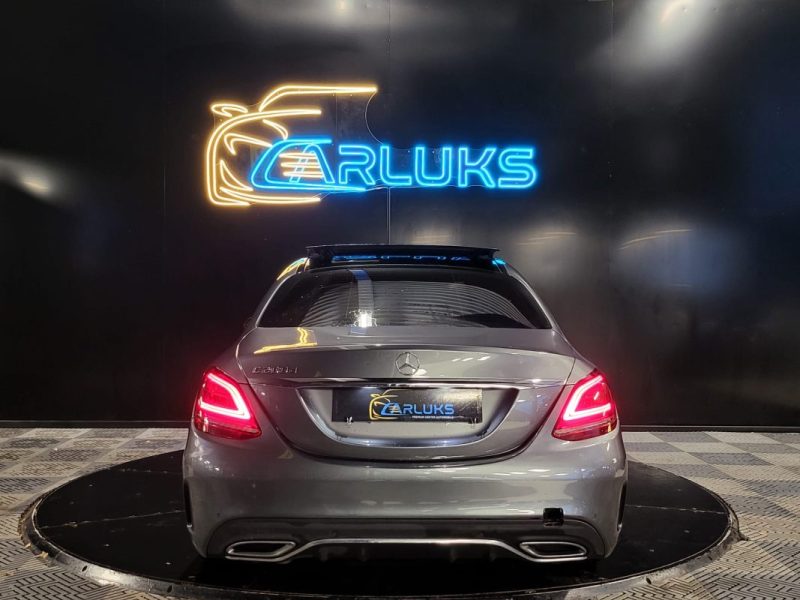 MERCEDES CLASSE C AMG LINE 200d 160cv TOIT OUVRANT - KEYLESS - BURMESTER - 360°