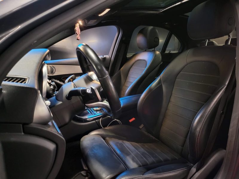 MERCEDES CLASSE C AMG LINE 200d 160cv TOIT OUVRANT - KEYLESS - BURMESTER - 360°