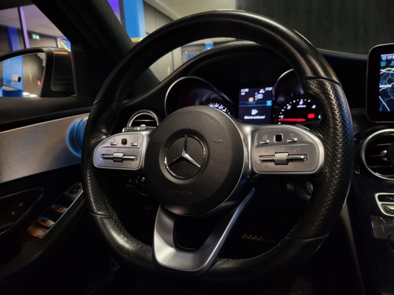 MERCEDES CLASSE C AMG LINE 200d 160cv TOIT OUVRANT - KEYLESS - BURMESTER - 360°