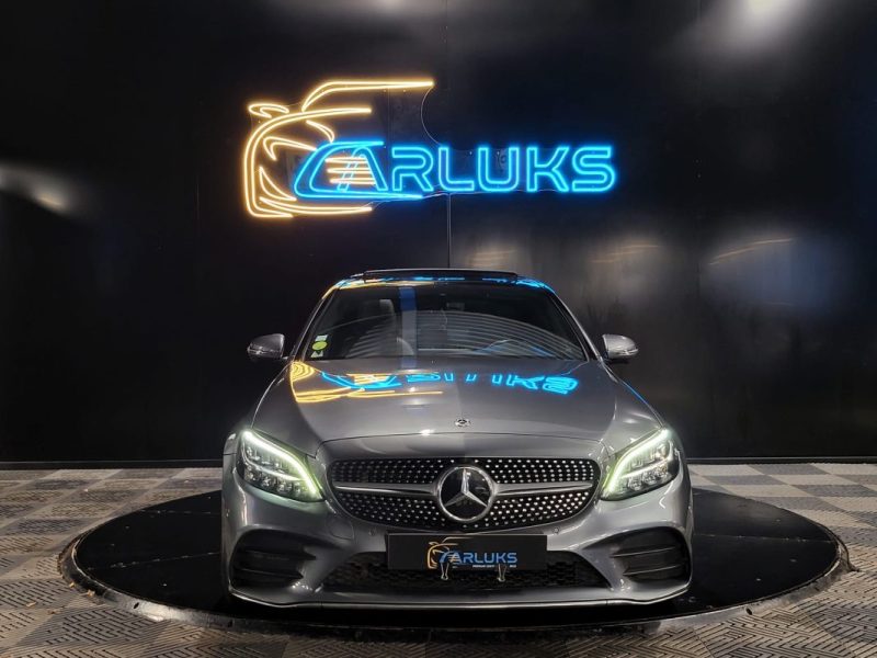 MERCEDES CLASSE C AMG LINE 200d 160cv TOIT OUVRANT - KEYLESS - BURMESTER - 360°