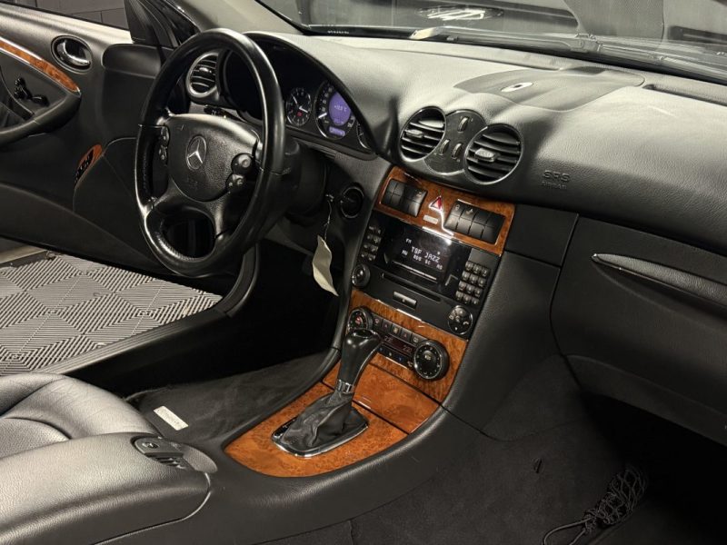 MERCEDES CLK II COUPE ELEGANGE 200 KOMPRESSOR 1.8 163 Cv BOITE AUTO 59 100 Kms - GARANTIE 1 AN