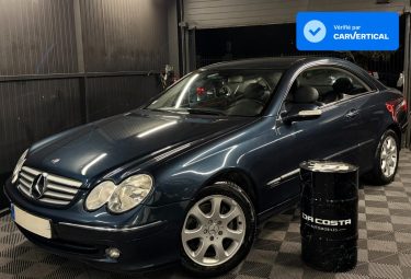 MERCEDES CLK II COUPE ELEGANGE 200 KOMPRESSOR 1.8 163 Cv BOITE AUTO 59 100 Kms - GARANTIE 1 AN