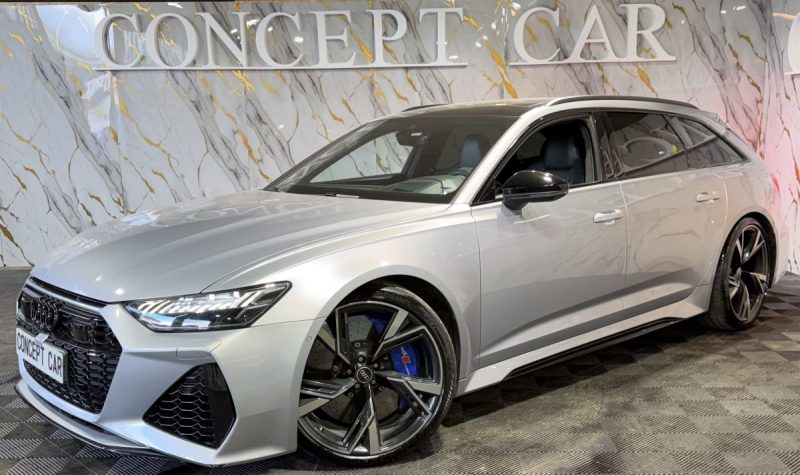 AUDI RS 6 V8 4.0 TFSI 2022 - 87 010 Kms - Bang Olufsen - Toit Ouvrant - SUIVIT AUDI FRANCE COMPLET