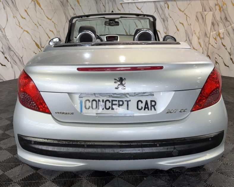 PEUGEOT 207 CAB - 2007 - 78 125Kms - Distrib Ok - Suivit Complet PEUGEOT