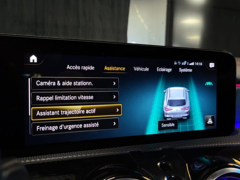 MERCEDES CLA 200 SHOOTING BREAK 163CV AMG LINE 7G-DCT PACK PREMIUM / TOIT OUVRANT / BURMESTER