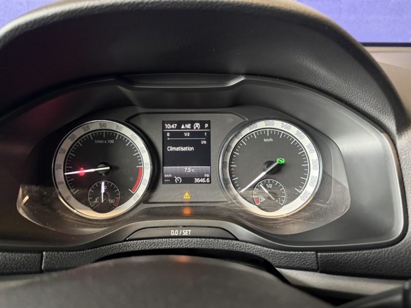 SKODA KAROQ 1.6 TDI DSG7 BUISNESS / SELLERIE FULL CUIR / CAR PLAY / CAMÉRA / 172 000km / 2018