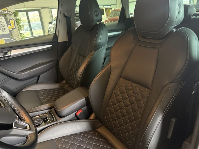 SKODA KAROQ 1.6 TDI DSG7 BUISNESS / SELLERIE FULL CUIR / CAR PLAY / CAMÉRA / 172 000km / 2018