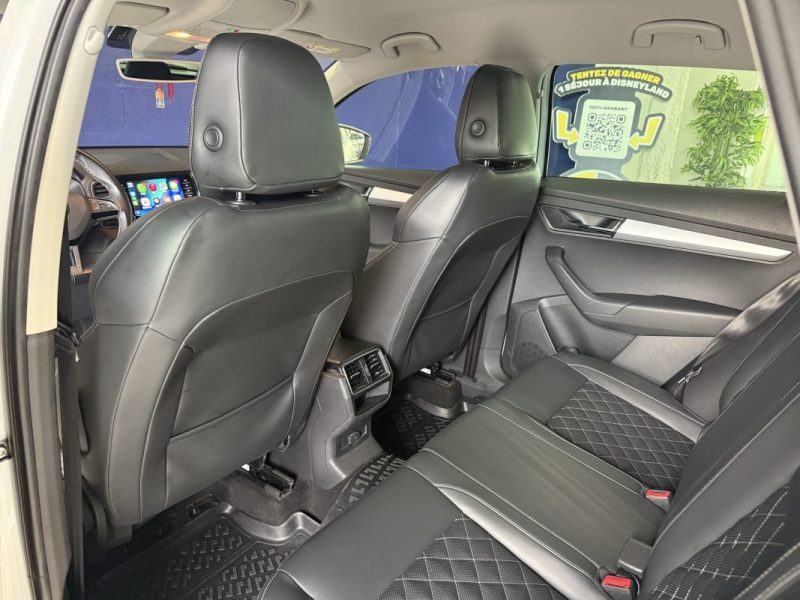 SKODA KAROQ 1.6 TDI DSG7 BUISNESS / SELLERIE FULL CUIR / CAR PLAY / CAMÉRA / 172 000km / 2018