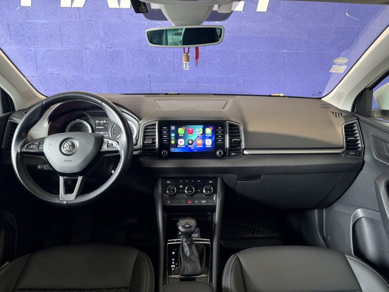 SKODA KAROQ 1.6 TDI DSG7 BUISNESS / SELLERIE FULL CUIR / CAR PLAY / CAMÉRA / 172 000km / 2018