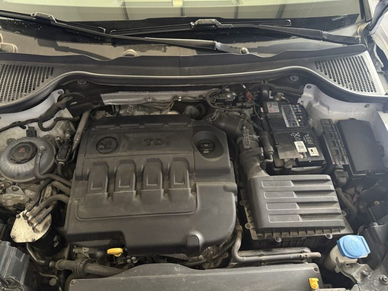 SKODA KAROQ 1.6 TDI DSG7 BUISNESS / SELLERIE FULL CUIR / CAR PLAY / CAMÉRA / 172 000km / 2018