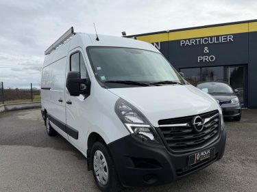 OPEL MOVANO L2H2 2.3 CDTI 135CH BITURBO / GALERIE - ECHELLE - CHEMIN DE PASSAGE - CAMERA - RADAR AV + AR - ATTELAGE - HABILLAGE BOIS - PRIX HT 2020