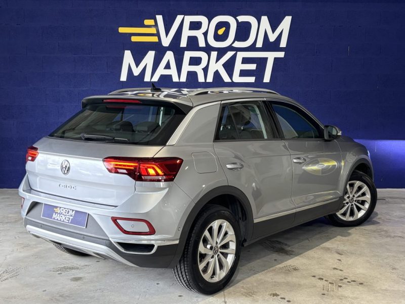 VOLKSWAGEN T-ROC STYLE 1.5 TSI EVO 150 PHASE 2 2022 / CARPLAY / KEYLESS / CAMERA DE RECUL 