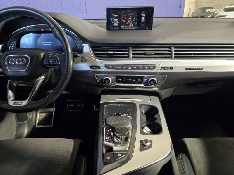 AUDI Q7 3.0 V6 TDI 218Cv S-LINE-QUATTRO-7 PLACES-ENTRETIEN COMPLET AUDI