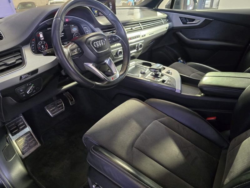 AUDI Q7 3.0 V6 TDI 218Cv S-LINE-QUATTRO-7 PLACES-ENTRETIEN COMPLET AUDI
