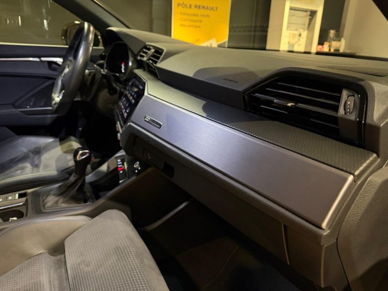 AUDI Q3 SPORTBACK S LINE 35 TFSI 150 S TRONIC 7 / CAMERA / HAYON MOTORISE / ENTRETIEN AUDI /  2022