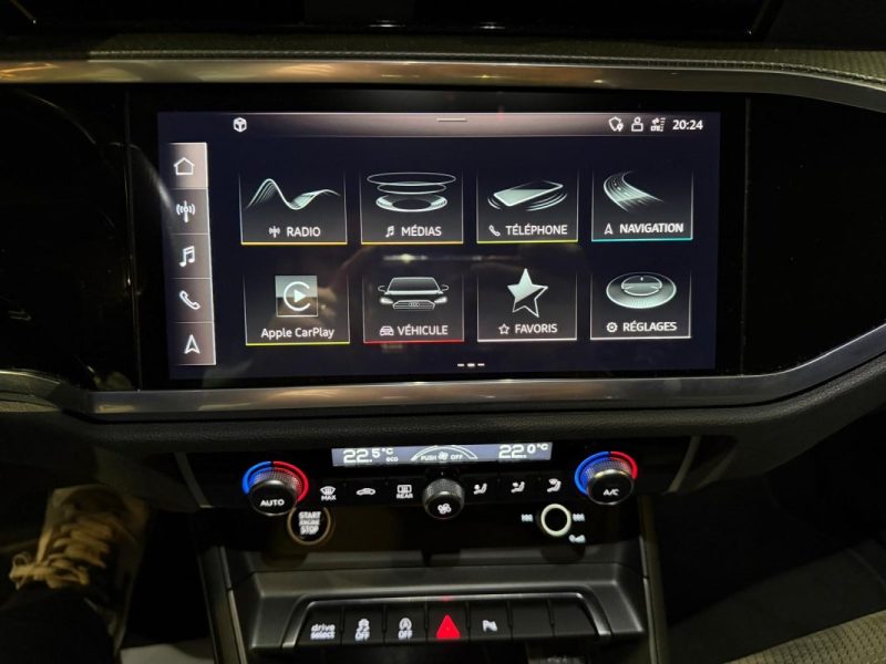 AUDI Q3 SPORTBACK S LINE 35 TFSI 150 S TRONIC 7 / CAMERA / HAYON MOTORISE / ENTRETIEN AUDI /  2022