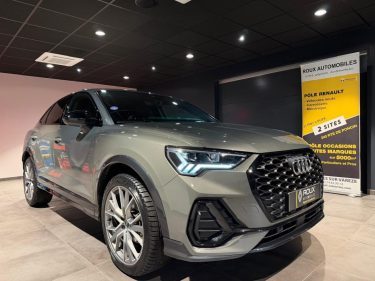 AUDI Q3 SPORTBACK S LINE 35 TFSI 150 S TRONIC 7 / CAMERA / HAYON MOTORISE / ENTRETIEN AUDI /  2022