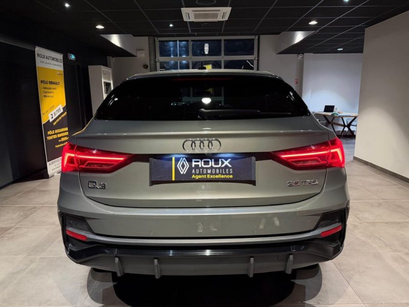 AUDI Q3 SPORTBACK S LINE 35 TFSI 150 S TRONIC 7 / CAMERA / HAYON MOTORISE / ENTRETIEN AUDI /  2022
